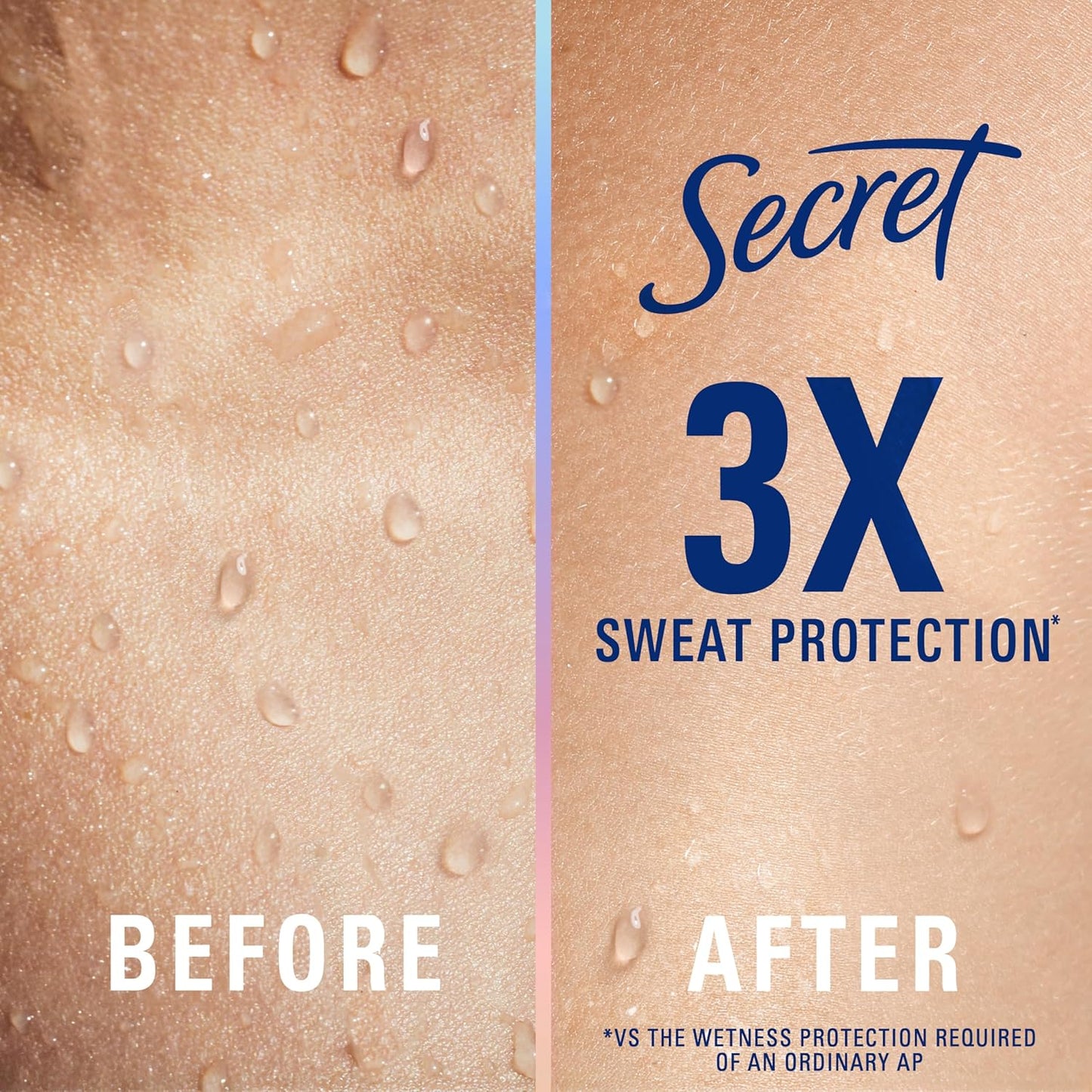 Clinical Strength Antiperspirant and Deodorant for Women, 3X Stress Sweat Protection, PH Balancing Minerals, Invisible Solid, Clean Lavender Scent, 2.6 Oz